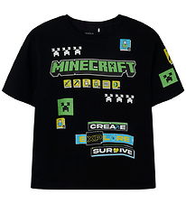 Name It T-shirt - NkmJeffy - Minecraft - Black