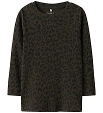 Name It Bluse - Rib - Leo - NmfLeleo - Delicioso