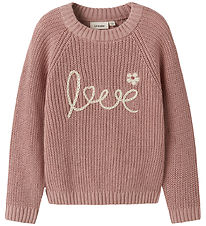 Lil'Atelier Bluse - Strik - NmfEmlen - Misty Rose