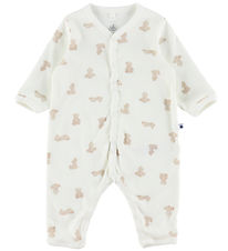 Petit Bateau Natdragt - Marshmallow/Brun