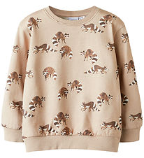 Name it Sweatshirt - NmmKeonel - Simply Taupe
