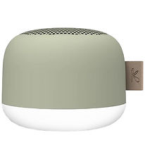 Kreafunk Højtaler m. Lys/Magnet - aLIGHT - Dusty Olive