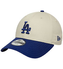 New Era Kasket - 9Forty - New York Yankees - Light Beige/Blå