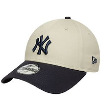 New Era Kasket - 9Forty - New York Yankees - Light Beige/Navy