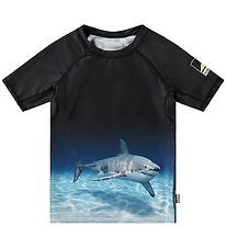 Molo Badebluse - UV50+ - Neptune - Faded Shark
