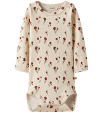 Lil Atelier Body l/æ  - Rib - Slim - BbfLavo - Turtledove