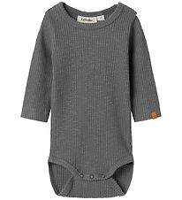 Lil Atelier Body l/æ - Rib - NbmRajo - Poppy Seed