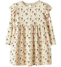 Lil Atelier Kjole - Rib - NmfLavo - Turtledove