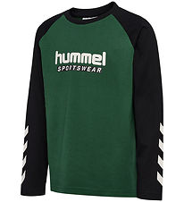 Hummel T-shirt - hmlJr - Dark Green