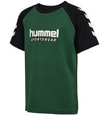Hummel T-shirt - HmlJr - Dark Green