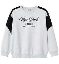 Name It Sweatshirt - NkmKera - Light Grey Melange