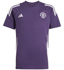 adidas Performance Fodboldtrøje - MUFC Y - AURPLU/WHITE