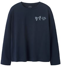 Name It Bluse - NkfVeen - Navy Blazer/Bow
