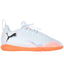 Puma Fodboldstøvler - Future 8 Play IT Jr - White/Black/Glowing