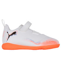 Puma Fodboldstøvler - Future 8 Play V IT Jr - Hvid/Puma Sort/Gl