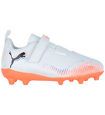 Puma Fodboldstøvler - Future 8 Play V FG/AG RB - White/Puma Blac