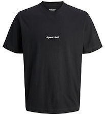 Jack & Jones T-shirt - Noos - JorNorrebro - Sort m. Logo