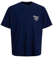 Jack & Jones T-shirt - JorNorrebro - Ocean Cavern m. Print