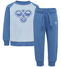 Hummel Sweatsæt - hmlMini - Dutch Blue