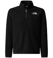 The North Face Fleecetrøje - Glacier - 1/4 Zip - Sort