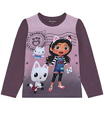 Minymo Bluse - Gabby - Black Plum