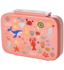 Rice Madkasse - 6 Rum - Ocean Print - Koral