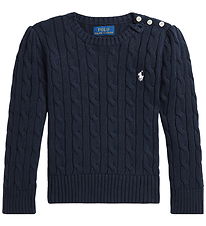 Polo Ralph Lauren Bluse - Strik - Cable - Navy