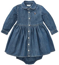 Polo Ralph Lauren Kjole - Denim - Indigo