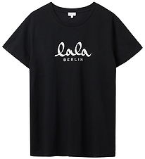 Lala Berlin T-shirt - Lala - Sort m. Hvid