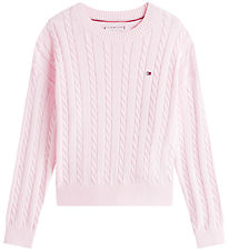 Tommy Hilfiger Bluse - Strik - Light Pink