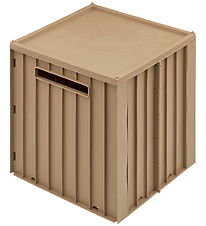 Liewood Foldekasse m. Låg - 30,5x32x31,5 cm - Elijah - Oat