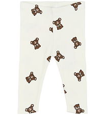 The New Siblings Leggings - Rib - TnsbPaulo - Cloud Dancer m. Ba