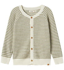 Lil' Atelier Cardigan - Strik - NmmHalma - Seagrass