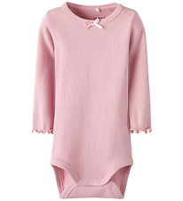 Name It Body l/æ - Rib - NbfKaylina - Bleached Mauve