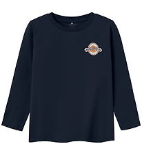 Name It Bluse - NmmLamont - Navy Blazer