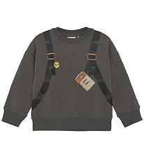 Minymo Sweatshirt - Dark Gull Grey