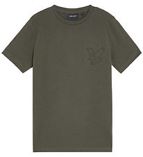 Lyle & Scott T-shirt - Embossed Eagle - Deep Depths