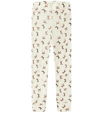 Name It Leggings - Uld - NmfWang - Snow White/Bows