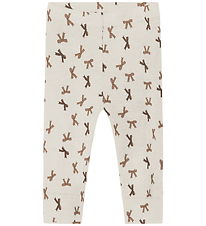 Name It Leggings - Uld - NbfWang - Snow White/Bows
