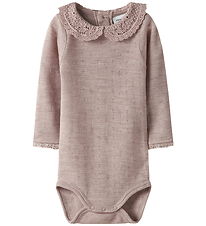 Name It Body l/æ - Uld - NbfWang - Shadow Gray