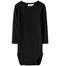Name It Body l/æ - Uld - Noos - Rib - NbnWax - Black