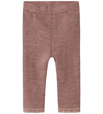 Name It Leggings - Uld - Noos - NbfWang -  Antler