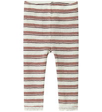 Name It leggings - Uld - Noos - NbfWang -  Antler/Snow white