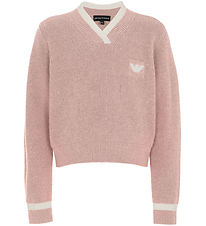 Emporio Armani Bluse - Strik - Burnished Lilac