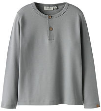 Lil Atelier Bluse - NmmGayo - Ultimate Grey