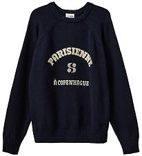 Sofie Schnoor Bluse - Strik - ParisienneSY - Navy Blue