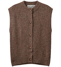 Sofie Schnoor Vest - Strik - MagSY - Brown Melange