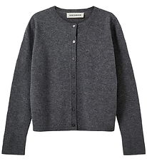 Sofie Schnoor Cardigan - Strik - Cissesy - Dark Grey Melange