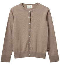 Sofie Schnoor Cardigan - Strik - Cissesy - Brown Melange
