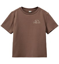 Sofie Schnoor T-shirt - Astask - Brun m. Croissant